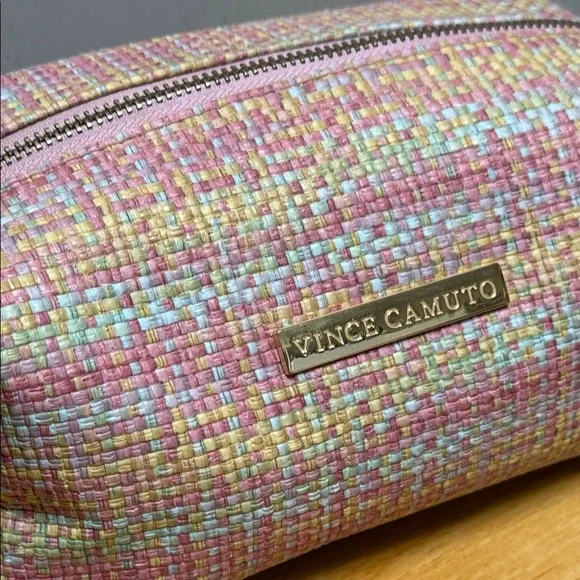 Vince Camuto Pastel Woven Cosmetic Bag 💕 - Picture 6 of 17